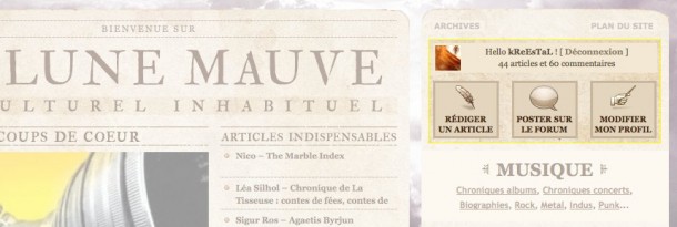 Afficher un compteur de commentaires pour un utilisateur donné