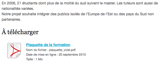 Shortcode attachments - Illustration Le shortcode en action